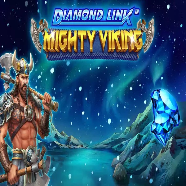 Diamond Link Mighty Viking logo by Greentube at BetFriday Casino
