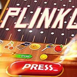 Plinko slot logo by BGAMING at BetFriday CasinoPlinko