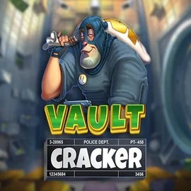 Vault Cracker slot logo by Red Tiger Gaming at BetFriday Casino